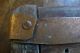 Antique Wood Box W/ Copper Straps Wooden Planter Box Plank Boards Boxes photo 6