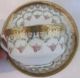 Antique Vienna Austria Count Thune Crown Vienna Cup+saucer 1900 Gilt Rose Garlan Cups & Saucers photo 1