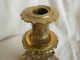 Pair Of Antique French Bronze Candlestick,  Later 19th Century, . Metalware photo 2