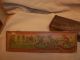 Vintage Wooden Pencil Box With Scene Graphics. Boxes photo 2