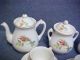 Antique Vtg 1800 ' S Moss Rose Briar Rose English Childs Lg Tea Set Opaque E China Teapots & Tea Sets photo 1