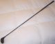 Vintage Wright & Ditson Black Iron Shaft Driver Leather Wrapped Handle Golf Club Other photo 5