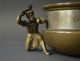 Large Splendid 19th Century C.  1900 Viennese Vienna Bronze Bowl Figures Metalware photo 7