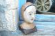 Rare Antique German Millinary Paper Mache Head /art Populaire Other photo 11
