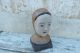 Rare Antique German Millinary Paper Mache Head /art Populaire Other photo 2
