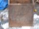 Vintage Hope Mills Pure Cayenne Pepper Wood Box Dovetail Wooden Crate Box Boxes photo 5