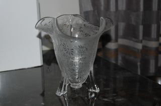 Vintage 3 Footed Vase photo