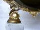 Antique 19c Splendid Tall Garniture Set Gold - Gilted Mantle Clock & 2 Urn Vases Other photo 8