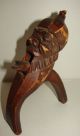 Antique Carved German Wooden Nutcracker Carved Figures photo 2