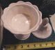 Ivory Off - White Dish With Lid With Leaf Design Bowls photo 2