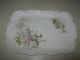 Antique Limoges France Dresser Tray Purple Flowers Hand Painted Platters & Trays photo 1