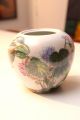 Chinese Porcelain Decorative Hand Painted Floral Design Vase Made In Macau Vases photo 1