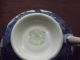 Ironstone Occupied Japan Blue Willow W/gold Gilt Bands Cup & Saucer Cups & Saucers photo 3