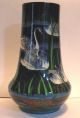 Foley Wileman Intarsio Vase Wow 12 1/2 Inches Tall Decorated With Swans C1900 Vases photo 1