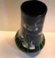 Foley Wileman Intarsio Vase Wow 12 1/2 Inches Tall Decorated With Swans C1900 Vases photo 4