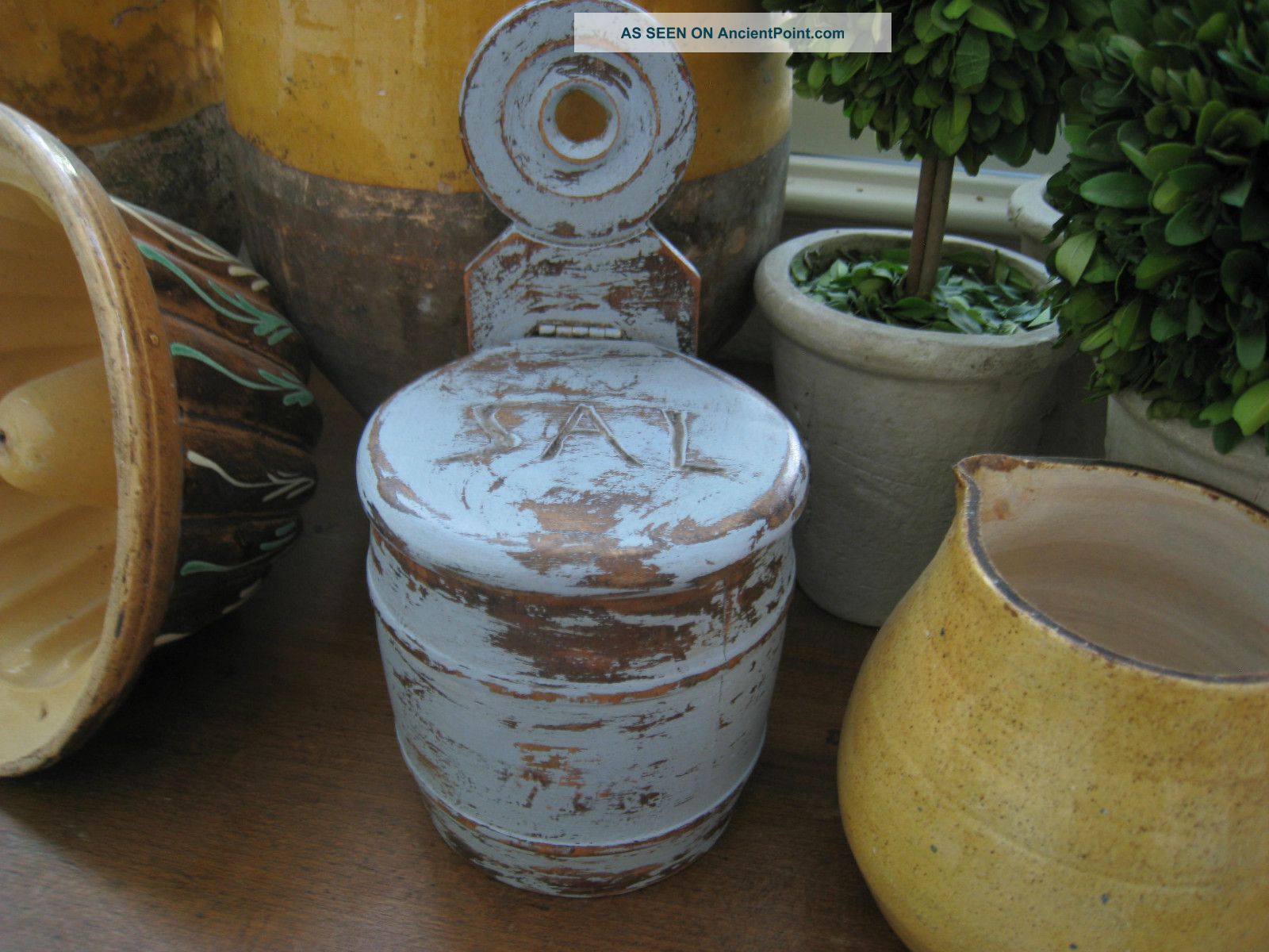 Antique All German Handmade Wood 