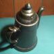 Antique Covered Pitcher Coffee Pot Glazed Ceramic Teapots & Tea Sets photo 9