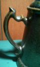 Antique Covered Pitcher Coffee Pot Glazed Ceramic Teapots & Tea Sets photo 4