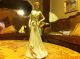 Vernetti Figurine Bridal Lady Wearing A Polish White Dress Made In Italy Figurines photo 2