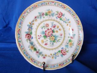 Foley Bone China Ming Rose Lovely Multi Coloured Flowers Bread And Butter Plate photo