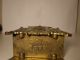 Bradley & Hubburd Ornate Letter Holder Brass Plated Cast Iron Metalware photo 2