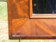 Large Antique Empire Ogee Crotched Flame Mahogany Mirror Mirrors photo 6