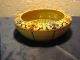 1920 ' S German Pottery Hand Painted Bowl Flower Design Bowls photo 1