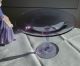 Fostoria Wisteria Pedestal Dish Compote Lilac Neodymium Alexandrite Dichromatic Compotes photo 1