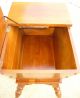 Vintage Maple Wood Bread Dough Box On Legs Boxes photo 9