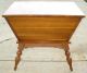 Vintage Maple Wood Bread Dough Box On Legs Boxes photo 1