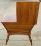 Vintage Maple Wood Bread Dough Box On Legs Boxes photo 5