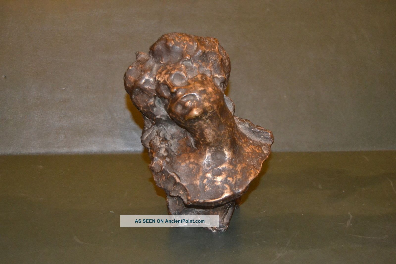 Art Nouveau Bronze Cire Perdue A De Concilis Metalware photo