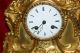Gilded Bronze Napoleon Iii French Mantle Clock - 1890 Clocks photo 1