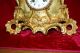 Gilded Bronze Napoleon Iii French Mantle Clock - 1890 Clocks photo 4