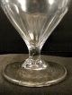 18th C Blown English Georgian Molded Rummer Glass Stemware photo 1