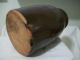 Aafa Hand Dipped Albany Slip Donaghho West Va.  Storage Stoneware Crock Crocks photo 4
