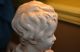 Vintage Marwal Porcelain/chalkware ?bust Of French Boy.  Shabby Chic.  1950s Signed Other photo 3
