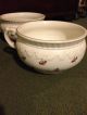 Pitcher Bowl Chamber Pots Soap Bristol Semi Porcelain 1906 - 915 Uk Chamber Pots photo 8