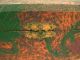 Antique Victorian Red Poppy Painted Pyrography Folk Art Hinged Wooden Box Boxes photo 4