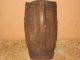 Antique Hand Carved Folk Art Wood Pitcher Jug Acorn Design Other photo 4