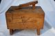 Vintage Griffin Shinemaster Shoe Shine Box Oak Dovetail Joints Working Latch Boxes photo 1