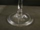 18th C Blown Continental Wine Glass With Folded Foot Bell Bowl Stemware photo 1