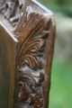 Stunning Gothic Oak Wooden Relief Carved Panel With Gargoyles C1901 & Monogram Carved Figures photo 7