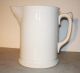 Antique Ktk White Ironstone Large Pitcher Knowles Taylor Knowles Pitchers photo 2