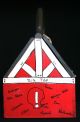 Hand Painted Wooden Iu Football,  Basketball Sports Lunch Box 
