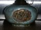 Renaissance Brass Mantle Ewer W/ Porcelain Base Wine Vase Decanter Metalware photo 1