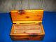 Small Wooden Box Trimed In Copper Very Unique Made Very Well Peace Boxes photo 1
