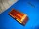 Small Wooden Box Trimed In Copper Very Unique Made Very Well Peace Boxes photo 4