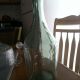 Paul Masson Vineyards Saratoga Glass Bottle Wine Decanter Container Holder Vtg Bottles photo 3