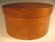 Fine Massachusetts Shaker Round Wood Box Ca 1860 ' S Dr.  Floyd W.  Carneal Coll.  2 Boxes photo 1